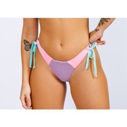 Calcinha Amarrar Avulso - Tricolor - CAL-AVULSA-00... - Bela Lolitta