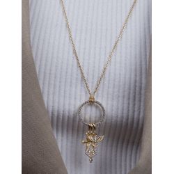 Colar Patuá Divino Ouro - 00504 - ISABELA MATTOS ACESSÓRIOS