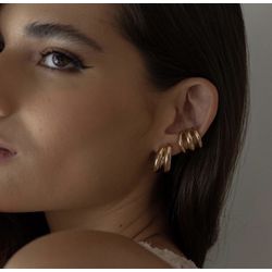 Piercing Triplo Ouro - 00589 - ISABELA MATTOS ACESSÓRIOS