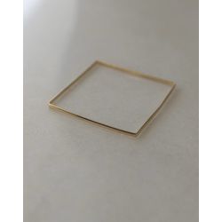 Bracelete Quadrado Ouro - 0039390 - ISABELA MATTOS ACESSÓRIOS