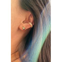 Piercing Cravejado Robusto M Ouro - 09392302 - ISABELA MATTOS ACESSÓRIOS