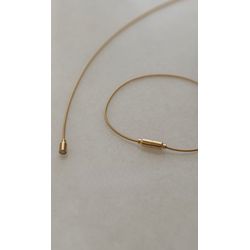 Pulseira Corda de Violão Ouro - 008377 - ISABELA MATTOS ACESSÓRIOS