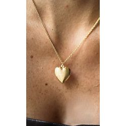 Colar Relicário Coração Ouro - 93723729 - ISABELA MATTOS ACESSÓRIOS
