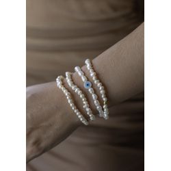 Pulseira Pérola Natural - 472420420 - ISABELA MATTOS ACESSÓRIOS