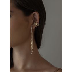 Piercing Argola de Encaixe Ouro - 00497 - ISABELA MATTOS ACESSÓRIOS