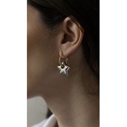 Brinco Estrela Mix de Banhos - 73753345 - ISABELA MATTOS ACESSÓRIOS