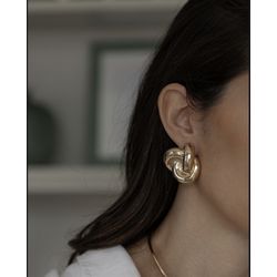 Brinco Máxi Nó - 7574375 - ISABELA MATTOS ACESSÓRIOS
