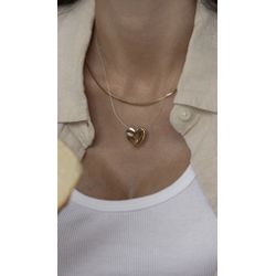 Colar Coração Fio de Nylon - 75756876969 - ISABELA MATTOS ACESSÓRIOS