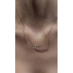 Colar Fileira Zircônia - 43294792 - ISABELA MATTOS ACESSÓRIOS