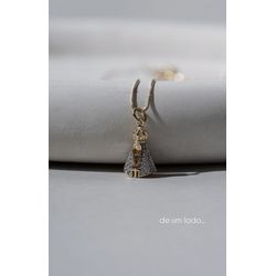 Colar Nossa Senhora Aparecida Mini - 4739473947 - ISABELA MATTOS ACESSÓRIOS