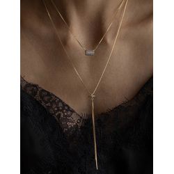 Colar Gravatinha Ouro - 4326492494792 - ISABELA MATTOS ACESSÓRIOS