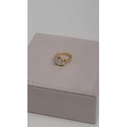 Anel Dedinho Prata 925 Banho de Ouro - 4965936592 - ISABELA MATTOS ACESSÓRIOS