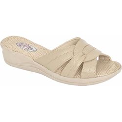 Tamanco Chinelo Couro Anatômico Senhora Promoção C... - BELARAFA