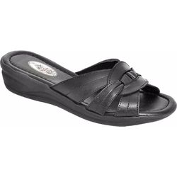 Tamanco Chinelo Couro Anatômico Senhora Promoção C... - BELARAFA