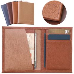 Carteira Feminina Slim Porta Cartões Couro Legítim... - BELLVOLPE