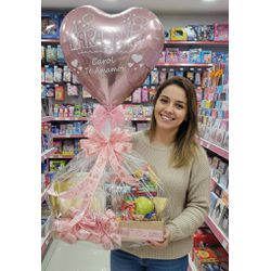 Bandeja de Café da Manhã Premium, Balão - 4114059... - Bellas Cestas Online Salvador