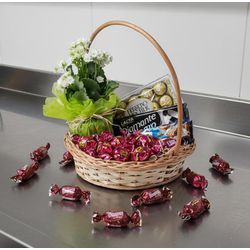 Doce Paixão Com Flores - 2033212 - Bellas Cestas Online Salvador