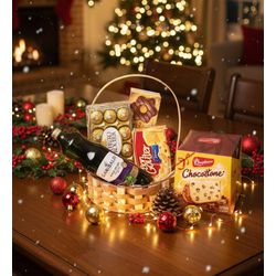 Cesta Especial de Natal - 4539647 - Bellas Cestas Online Salvador