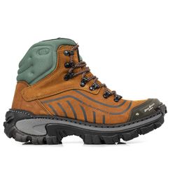 Bota Adventure Militar 2026 - Couro Legítimo- Came... - BELLBOOT