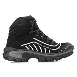 Bota Adventure Militar 2026 - Couro Legítimo-Preto... - BELLBOOT