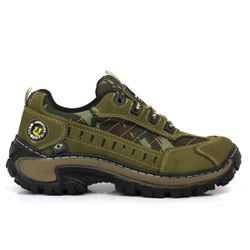 Tênis Adventure Intruder 4800- Couro Legitimo- Oli... - BELLBOOT