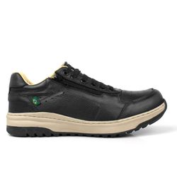 Tênis Casual Urban 850 | Couro legítimo - Preto - ... - BELLBOOT