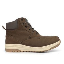 Bota Casual Urban 880 | Couro legítimo - Chocolate... - BELLBOOT