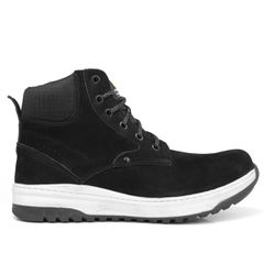 Bota Casual Urban 880 | Couro legítimo - Preto - 4 - BELLBOOT