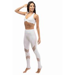 Legging Nature Branco - 60505314112 - Bellandi Fitness & Beach