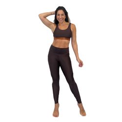 Legging Bellandi Wall Café - 60533105210 - Bellandi Fitness & Beach