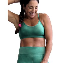 Top Bellandi para Treino Eli Sálvia - 60533425166 - Bellandi Fitness & Beach