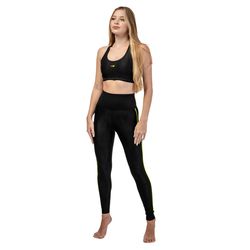 Legging Vivo Cobra Preto Neon - 60863312440 - Bellandi Fitness & Beach