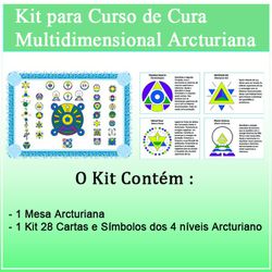 Kit Para Curso De Cura Multidimensional Arcturiana - BEM ME QUER ZEN