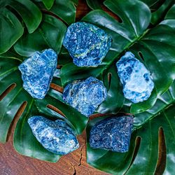 Apatita azul Bruta 3/6 - BEM ME QUER ZEN