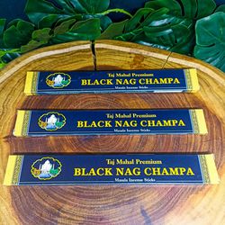 Incenso Black Nag Champa Premium - BEM ME QUER ZEN