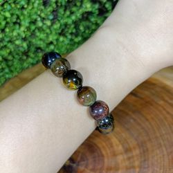 Pulseira de Cristal Olho de Tigre 12mm - BEM ME QUER ZEN