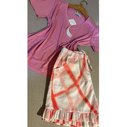 Basic curto | Aquarela Rosé & Rosa - Be.My Luxury Handmade