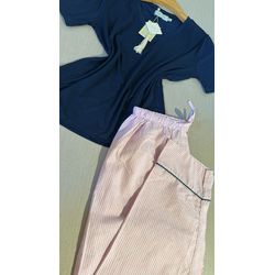 Basic longo | Listrado & Azul - Be.My Luxury Handmade