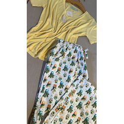 Basic longo | Cactos & Amarelo - Be.My Luxury Handmade