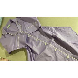 Chemise | Lavanda & Off White - Be.My Luxury Handmade