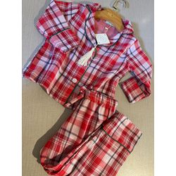 Longo Inf. | Xadrez Rubi - Be.My Luxury Handmade