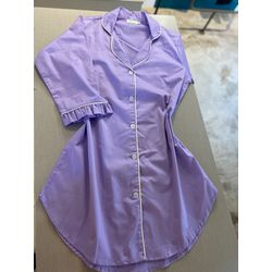 Chemise Babadinho Lilás - Be.My Luxury Handmade