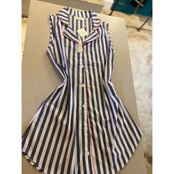 Chemise Cavada Listrado Azul Jeans - Be.My Luxury Handmade