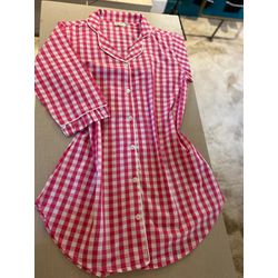 Chemise Babadinho Xadrez Grande Vermelho Tomate e ... - Be.My Luxury Handmade