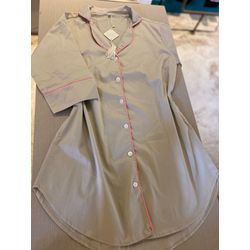 Chemise Manga 3x4 Bege Clarinho - Be.My Luxury Handmade