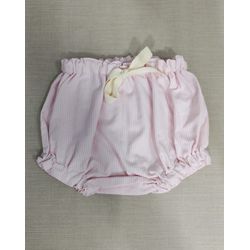 Tapa Fralda Listrado Rosa e Branco - Be.My Luxury Handmade