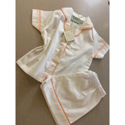 Conjunto Curto Tradicional Branco - Be.My Luxury Handmade