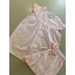 Conjunto Curto com Short Babadinho - Be.My Luxury Handmade