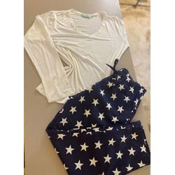 Conjunto Básico Longo Estrelinha - Be.My Luxury Handmade