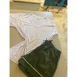 Conjunto Curto Básico Short Verde - Be.My Luxury Handmade